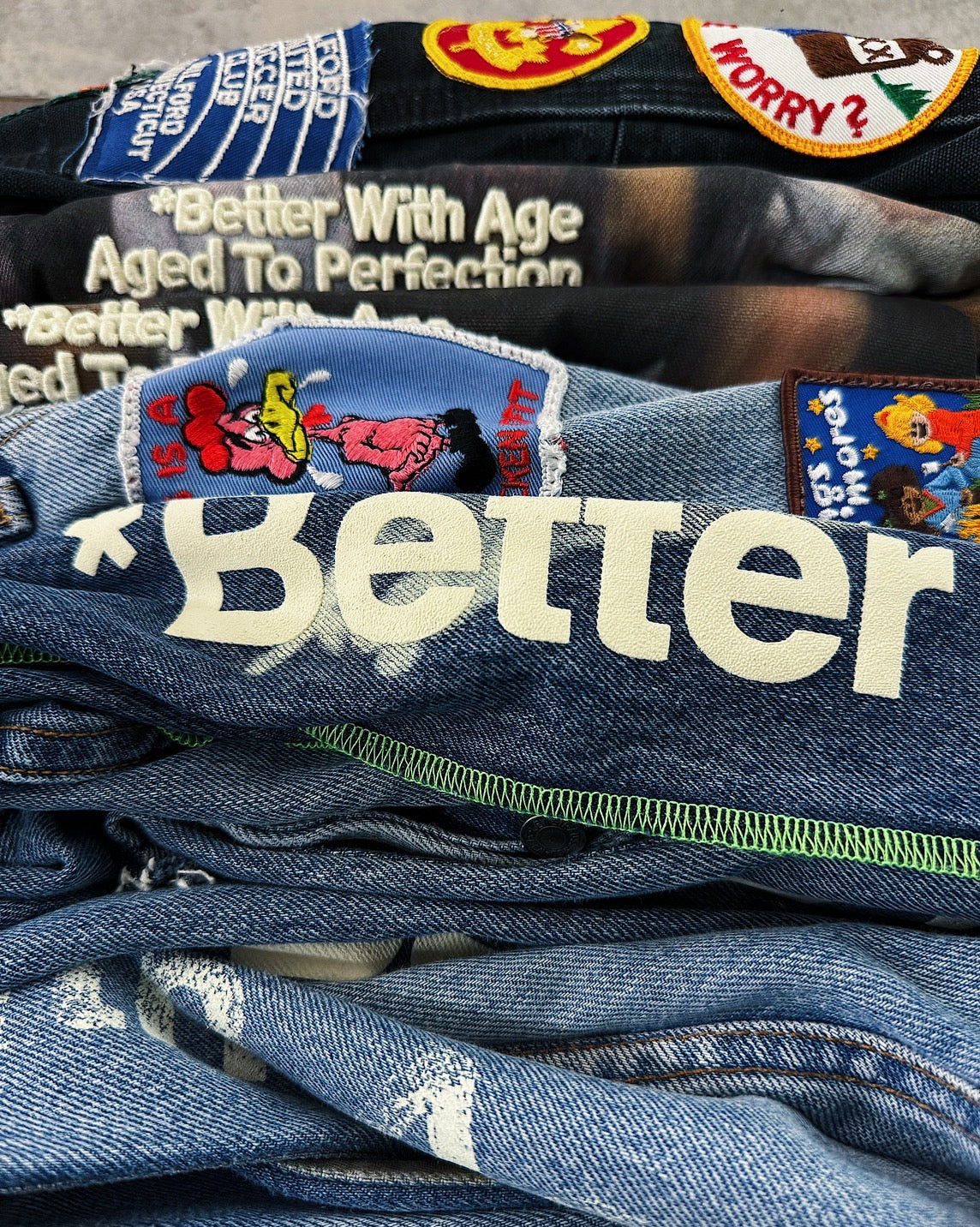 【Better With Age】<br>一点物の"パンツ"がラインナップ！