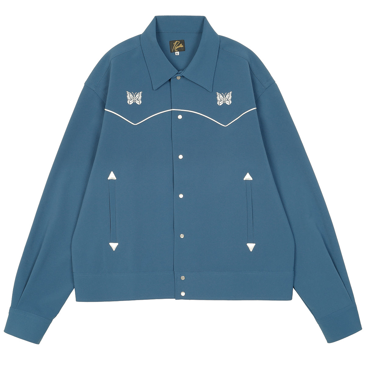 Needles（ニードルズ) - DOUBLE CLOTH PIPING COWBOY JACKET MARINE BLUE ジャケット |  cherry オンライン公式通販サイト – cherry fukuoka