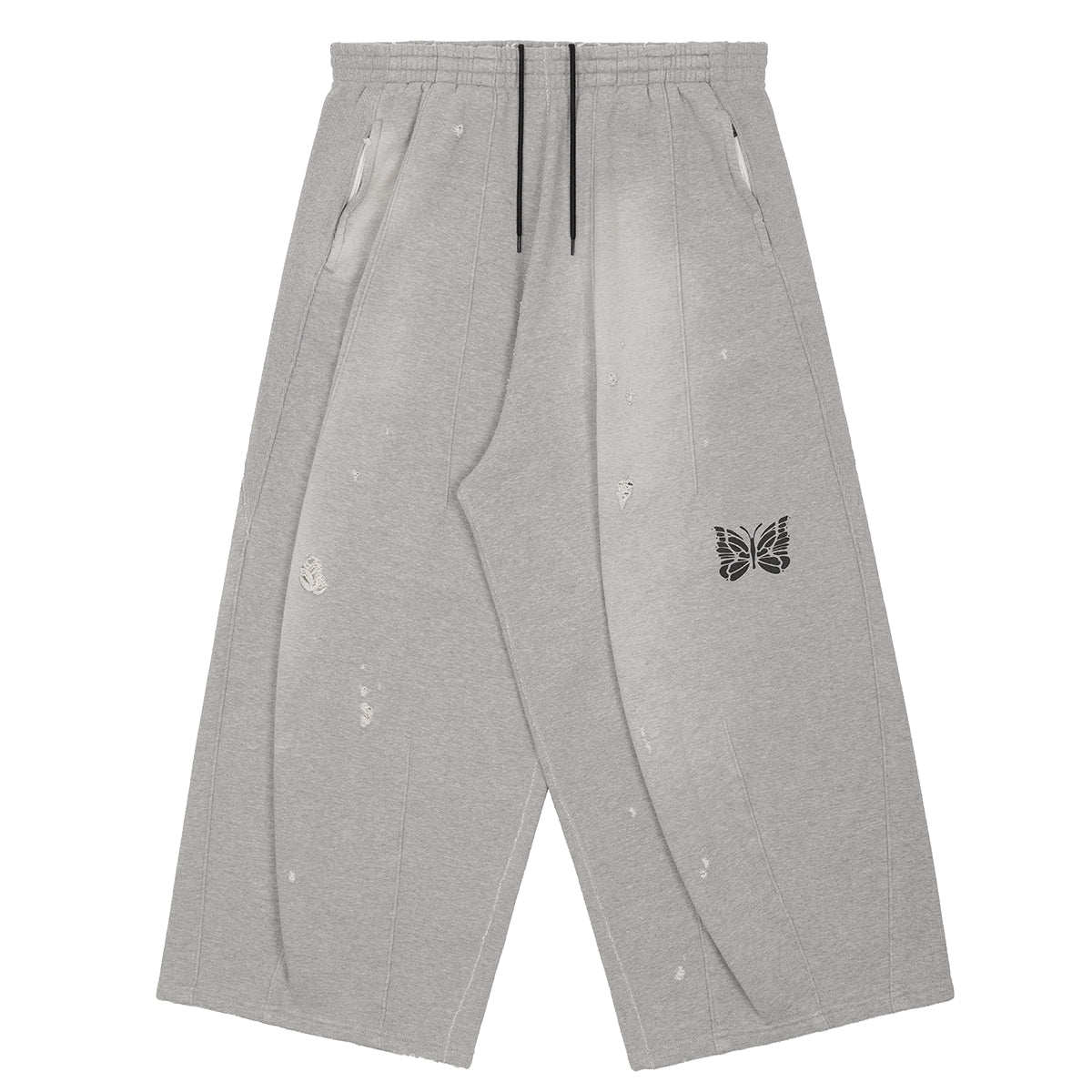 Needles (ニードルズ) - DECONSTRUCTED H.D. SWEAT PANT GREY
