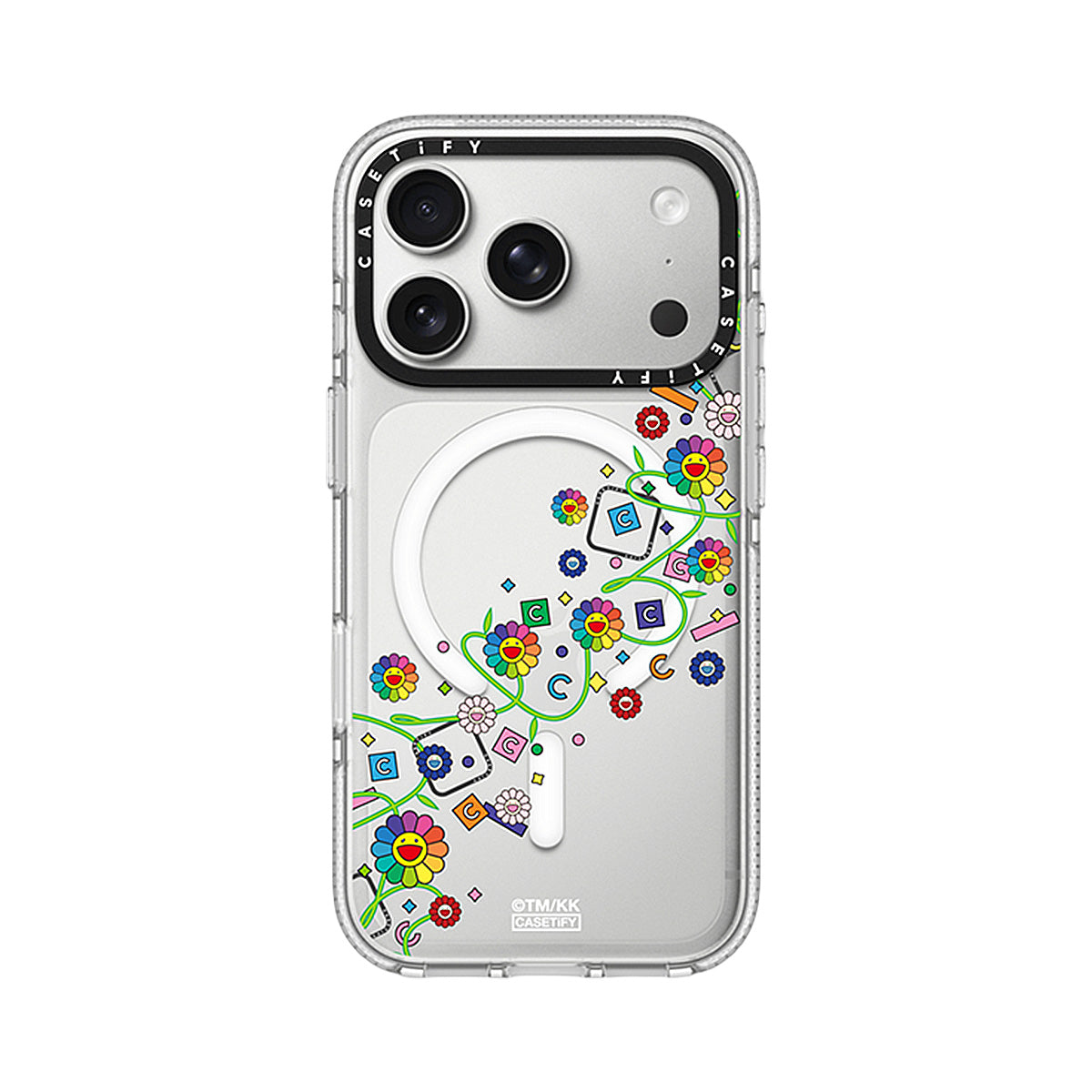 Takashi Murakami / kaikai kiki - Takashi Murakami × CASETiFY FLOWERS TRAIL PHONE CASE RAINBOW Smartphone Case Takashi Murakami / kaikai kiki - Takashi Murakami × CASETiFY FLOWERS TRAIL PHONE CASE RAINBOW Smartphone Case