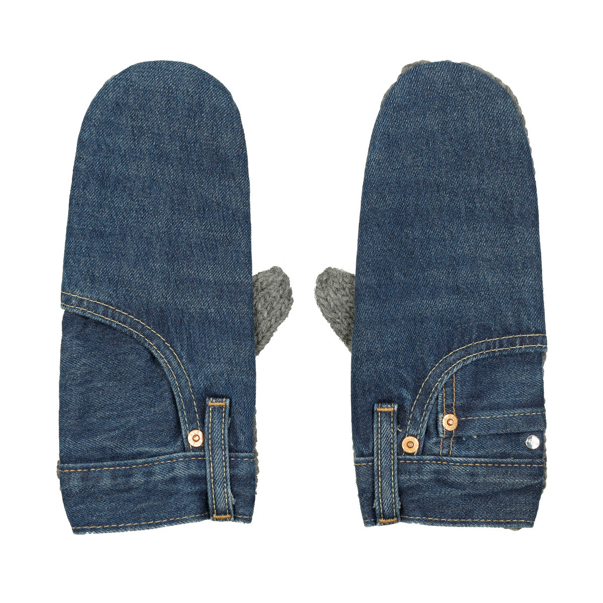 BLESS - POCKETGLOVES DENIMKNIT gloves | cherry online official