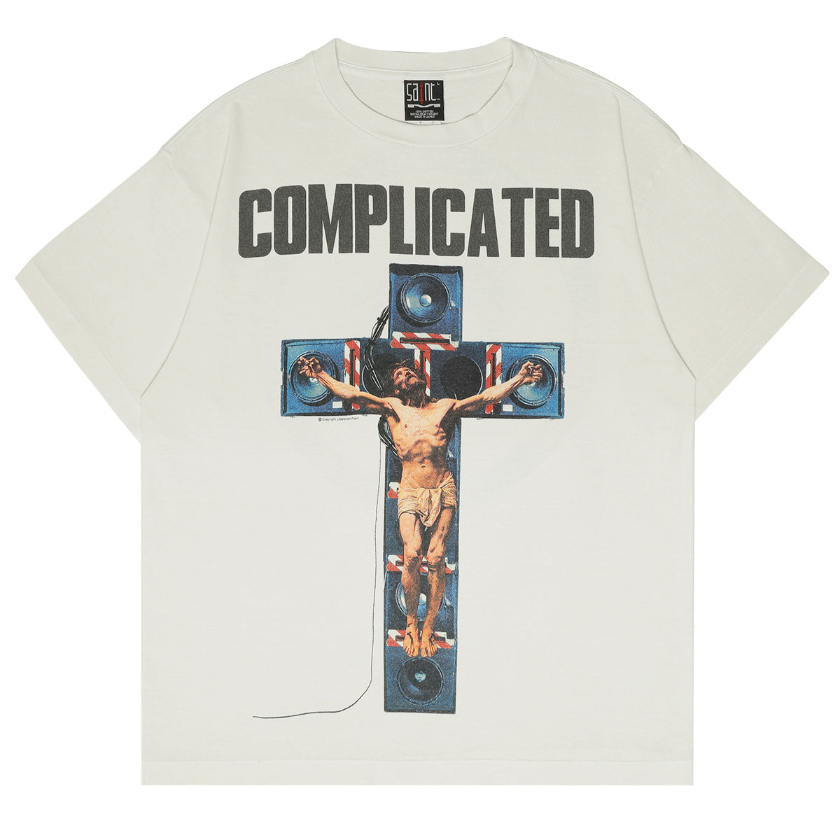 セント マイケル - ©SAINT M×××××× - Kosuke Kawamura×©SAINT M×××××× SMC18  COMPLICATED S/S TEE Tシャツ | cherry オンライン公式通販サイト – cherry fukuoka