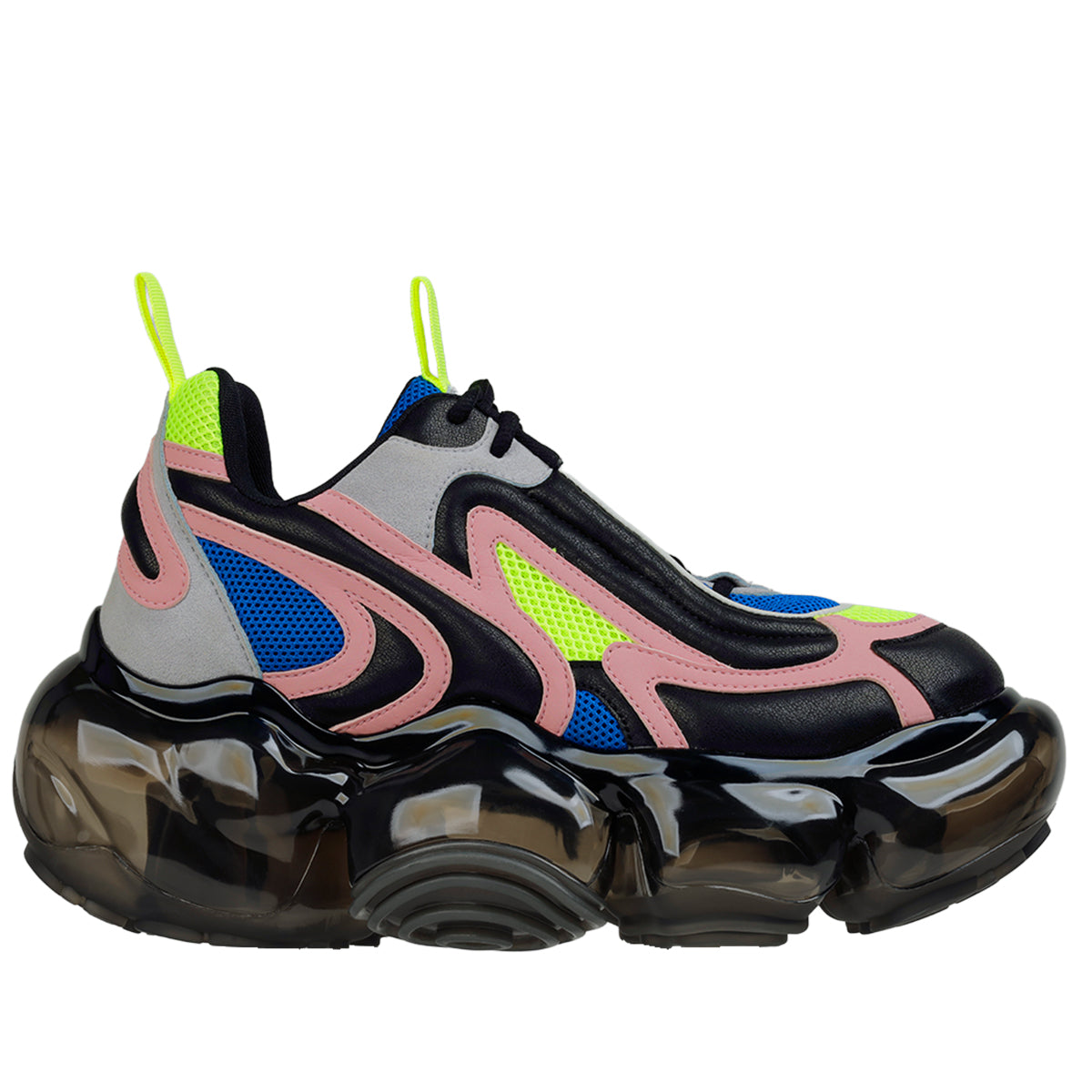 grounds - MOOPIE FLIPPER CYBER BLACK/BLACK Sneakers | cherry