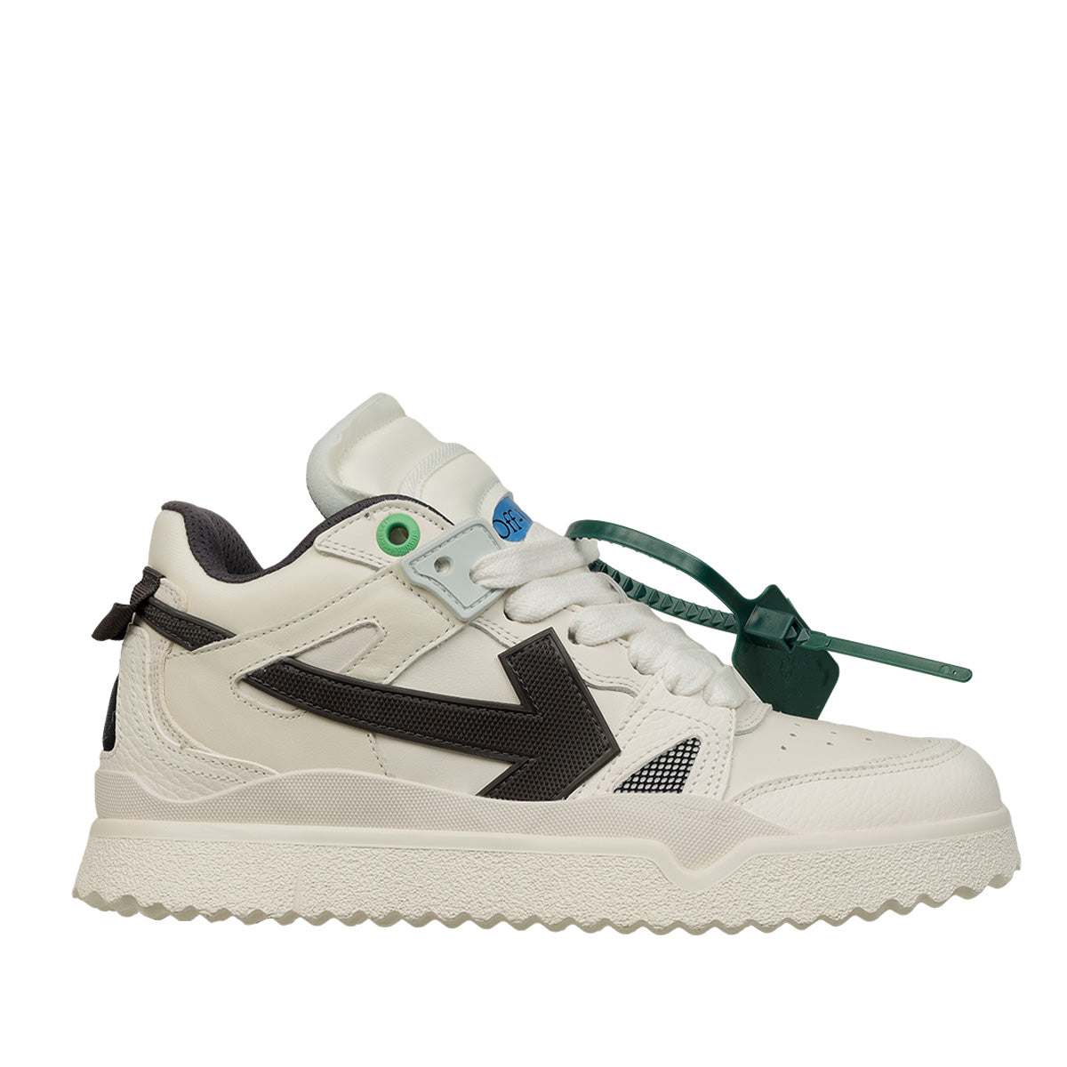 OFF-WHITE(オフホワイト) - MIDTOP SPONGE SNEAKERS WHITE/BLACK