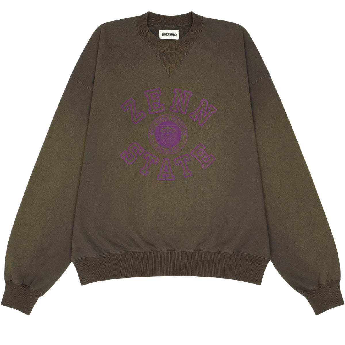 KOZABURO（コウザブロウ) - ZENN STATE CREW NECK SWEAT SHIRT クルー 