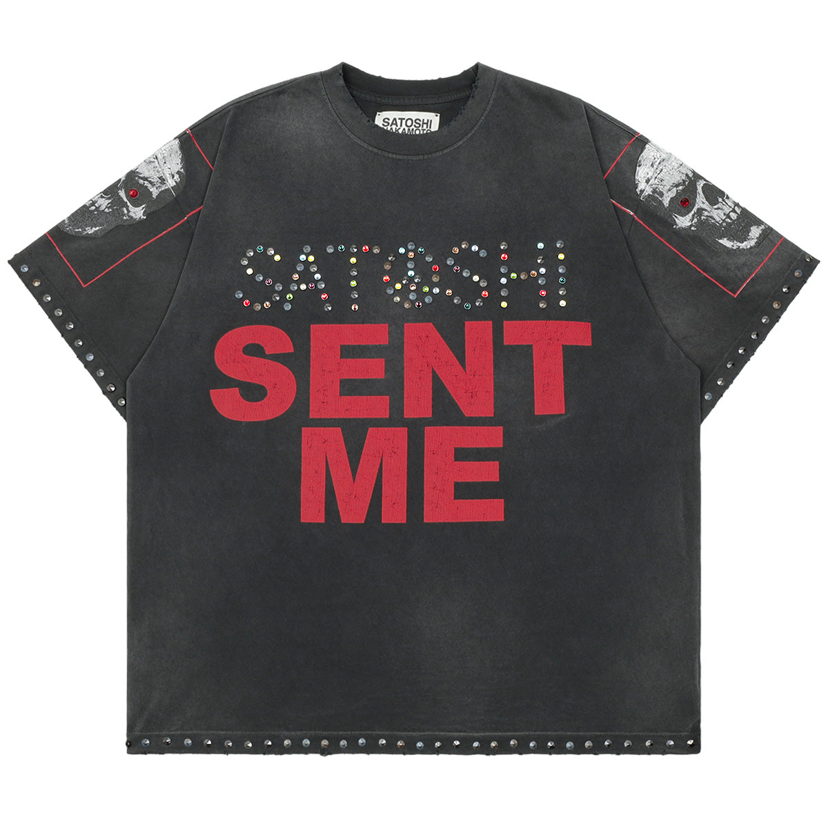 SATOSHI NAKAMOTO TEE サトシナカモト　ヴィンテージシャツ SATOSHI NAKAMOTO (サトシナカモト) - SATOSHI SENT ME TEE Tシャツ