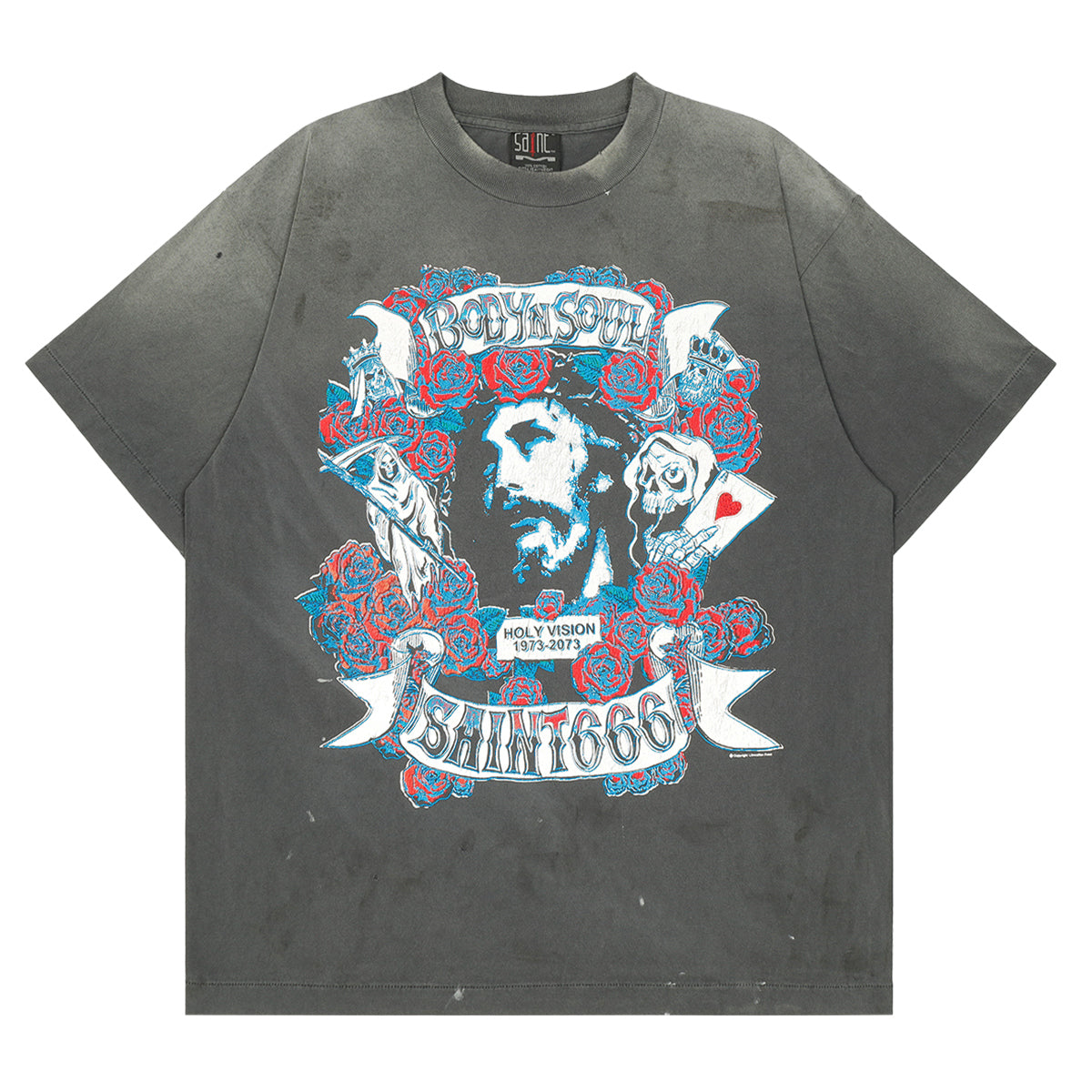 専用【25AW☆国内正規品】SS TEE BODYN SOUL / BLACK SAINT M×××××× (セントマイケル) AW25 SS TEE/BODYN SOUL