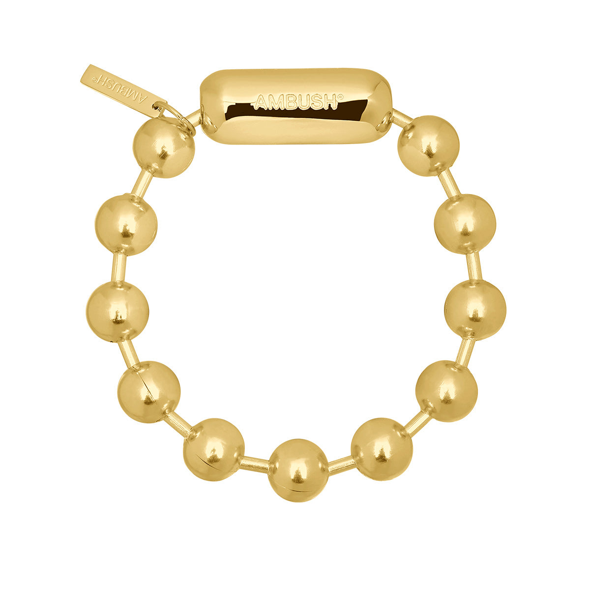 AMBUSH(アンブッシュ) - HUGE BALL CHAIN BRACELET GOLD