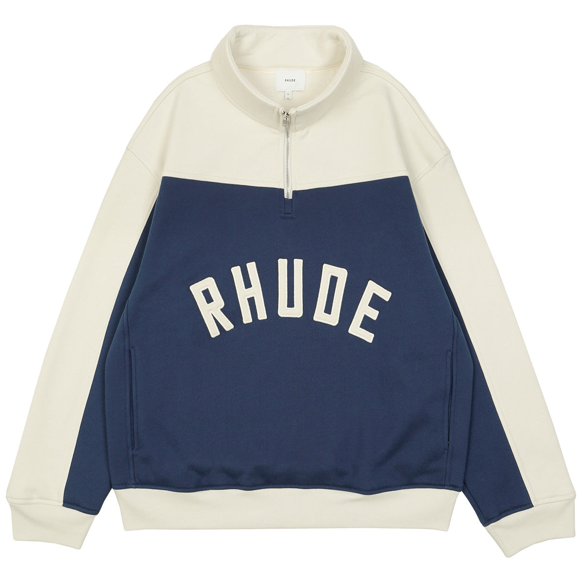 RHUDE (ルード) - RHUDE CONTRAST QUARTER-ZIP VA | cherry オンライン ...