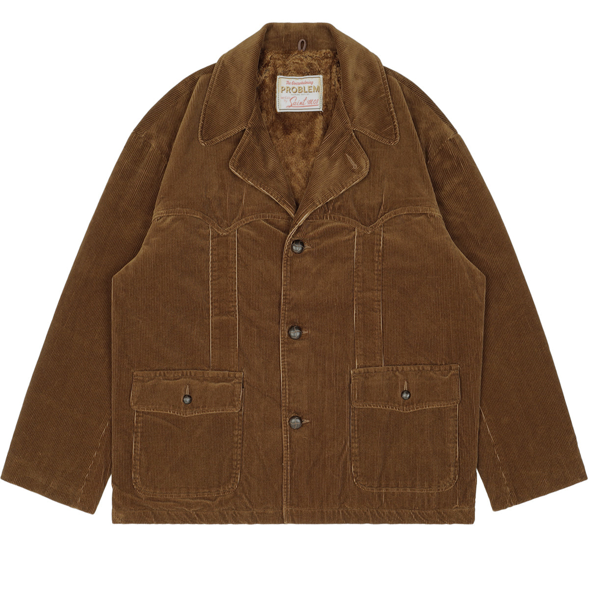 SAINT M××××××（セントマイケル）- SM079 CORDUROY BOA JACKET