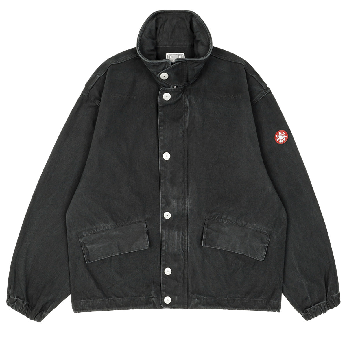 CAVEMPT(キャブエンプト) - CANVAS CASUAL ZIP JACKET BLACK コーチ
