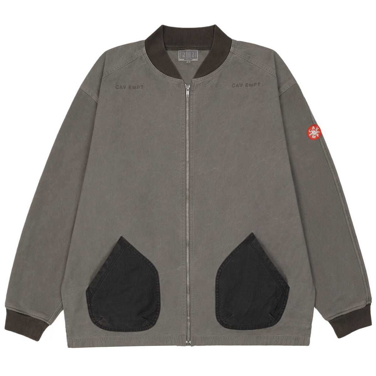 CAVEMPT(キャブエンプト) - OVERDYE JERSEY SLEEVE ZIP JACKET