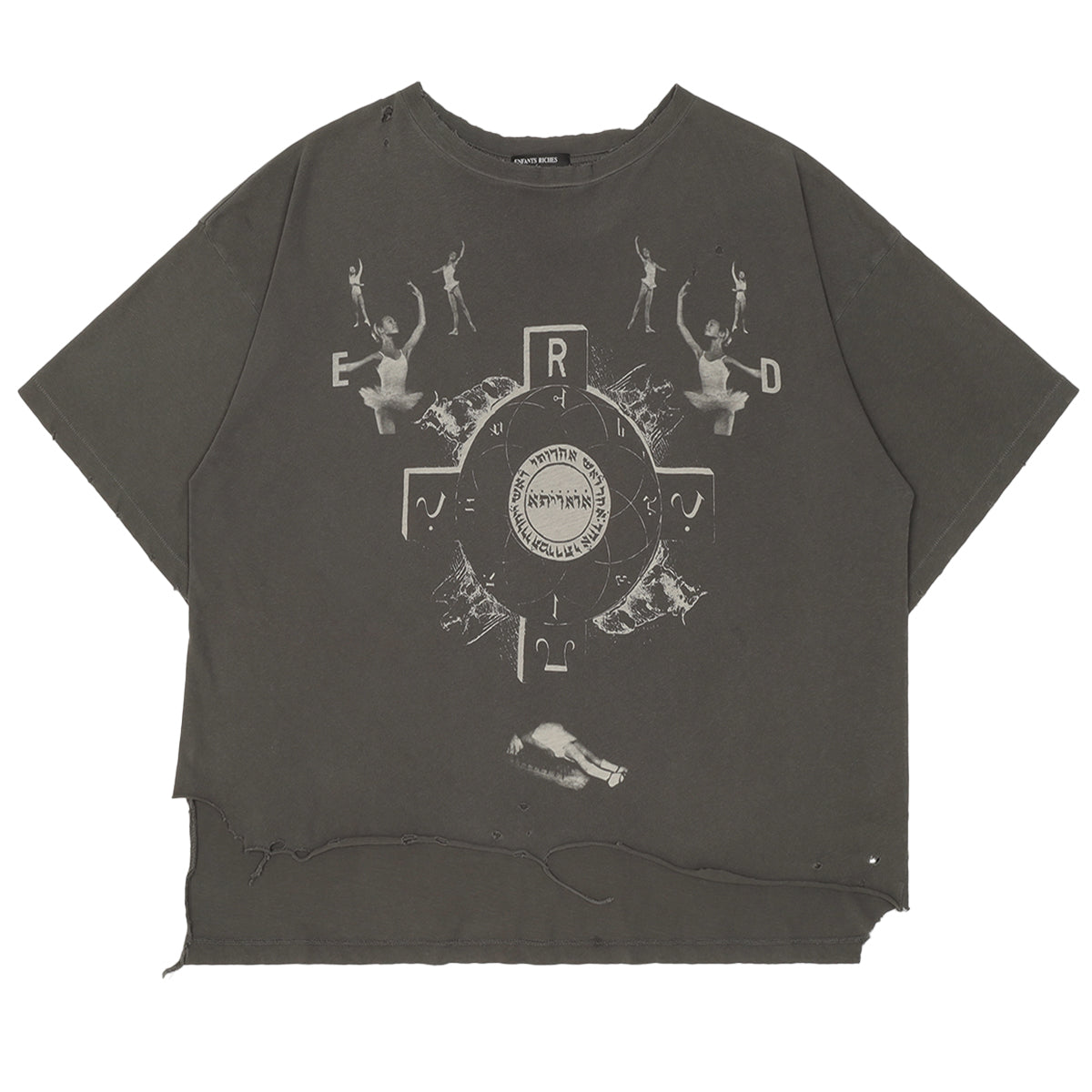 ピンズ・ピンバッジ・缶バッジ Enfants Riches Deprimes 21SS Tee ENFANTS RICHES DEPRIMES - BED OF NAILS T-SHIRT | cherry Official