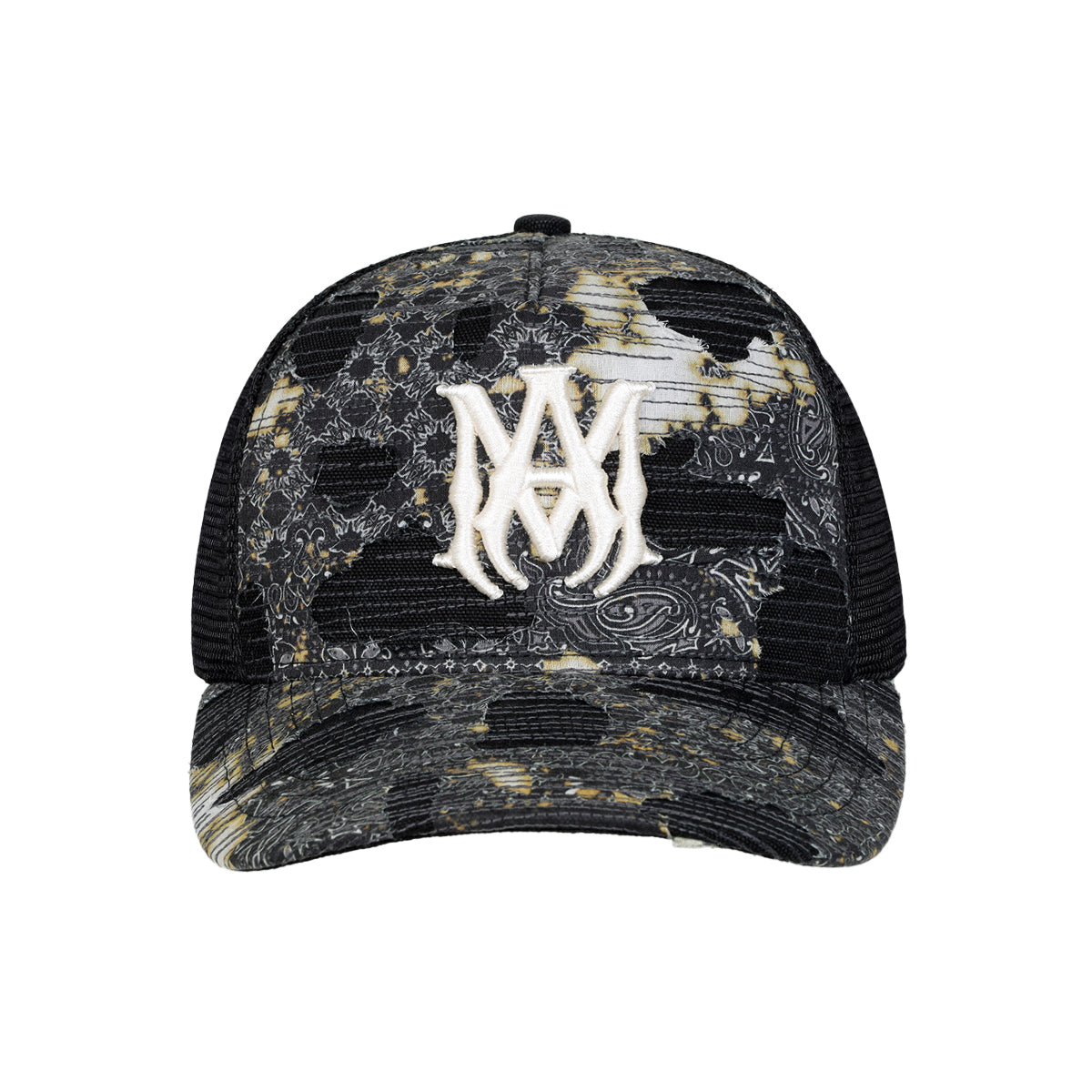 AMIRI(アミリ) - BANDANA REPAIR TRUCKER HAT キャップ | cherry