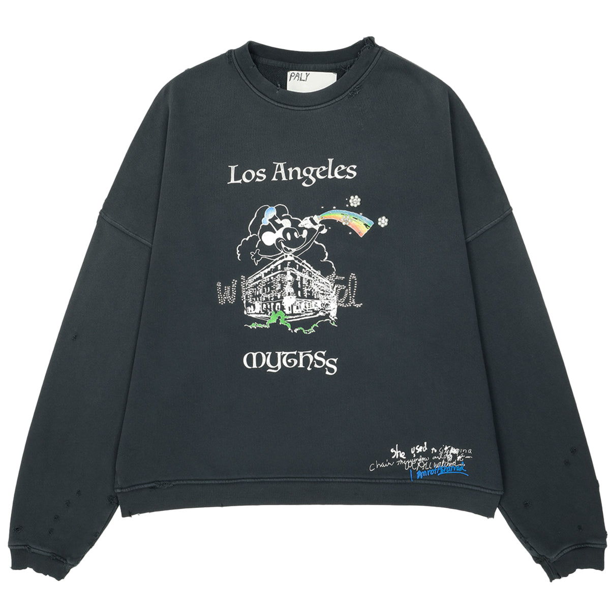 PALY HOLLYWOOD(パリーハリウッド) - MYTHSS CREWNECK クルーネック