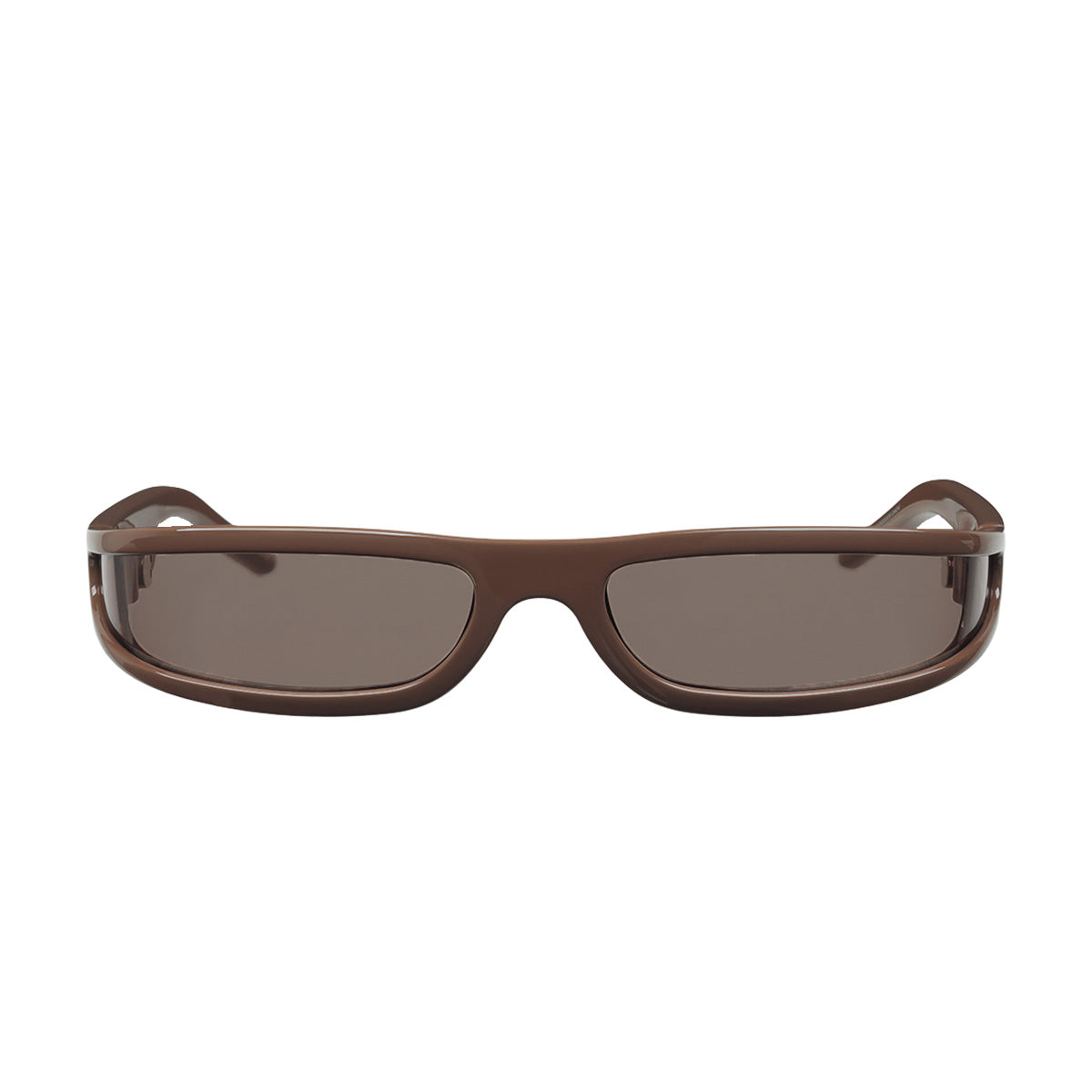 Rick Owens (リックオウエンス) - TEMPLE S/S 26 FOG SUNGLASSES BROWN