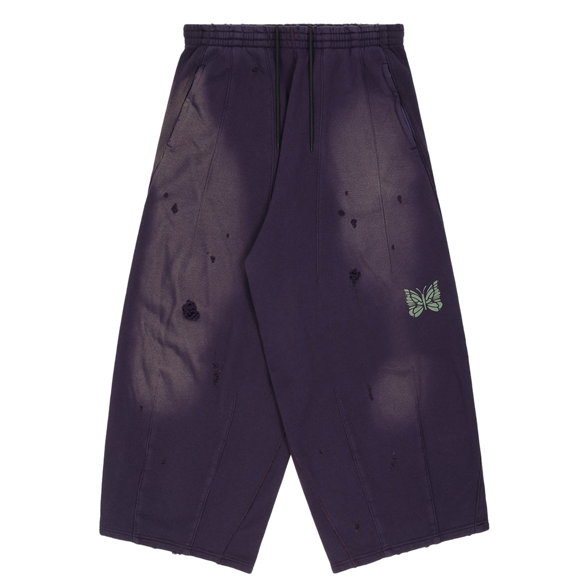 Needles - DECONSTRUCTED HD SWEAT PANT PURPLE | cherry official