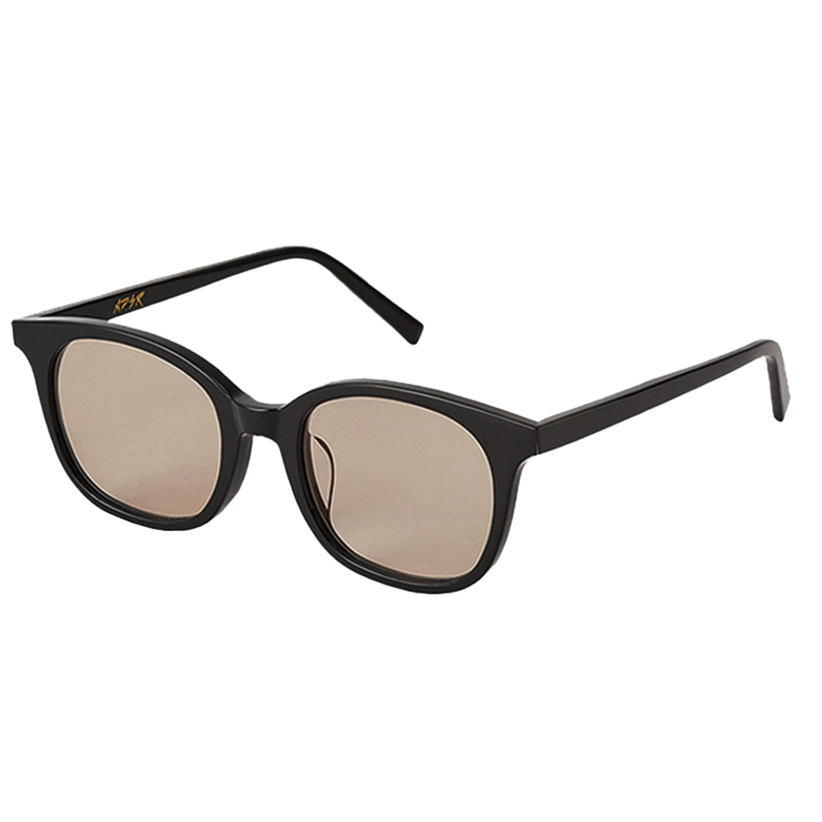 ADSR - MONK 01 SHINY BLACK/LIGHT BROWN Sunglasses | cherry Online