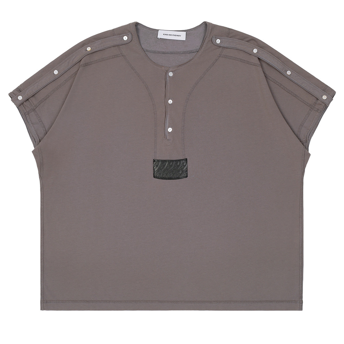 KIKO KOSTADINOV (キコ・コスタディノフ) - SARGO SHORT SLEEVE HENLEY