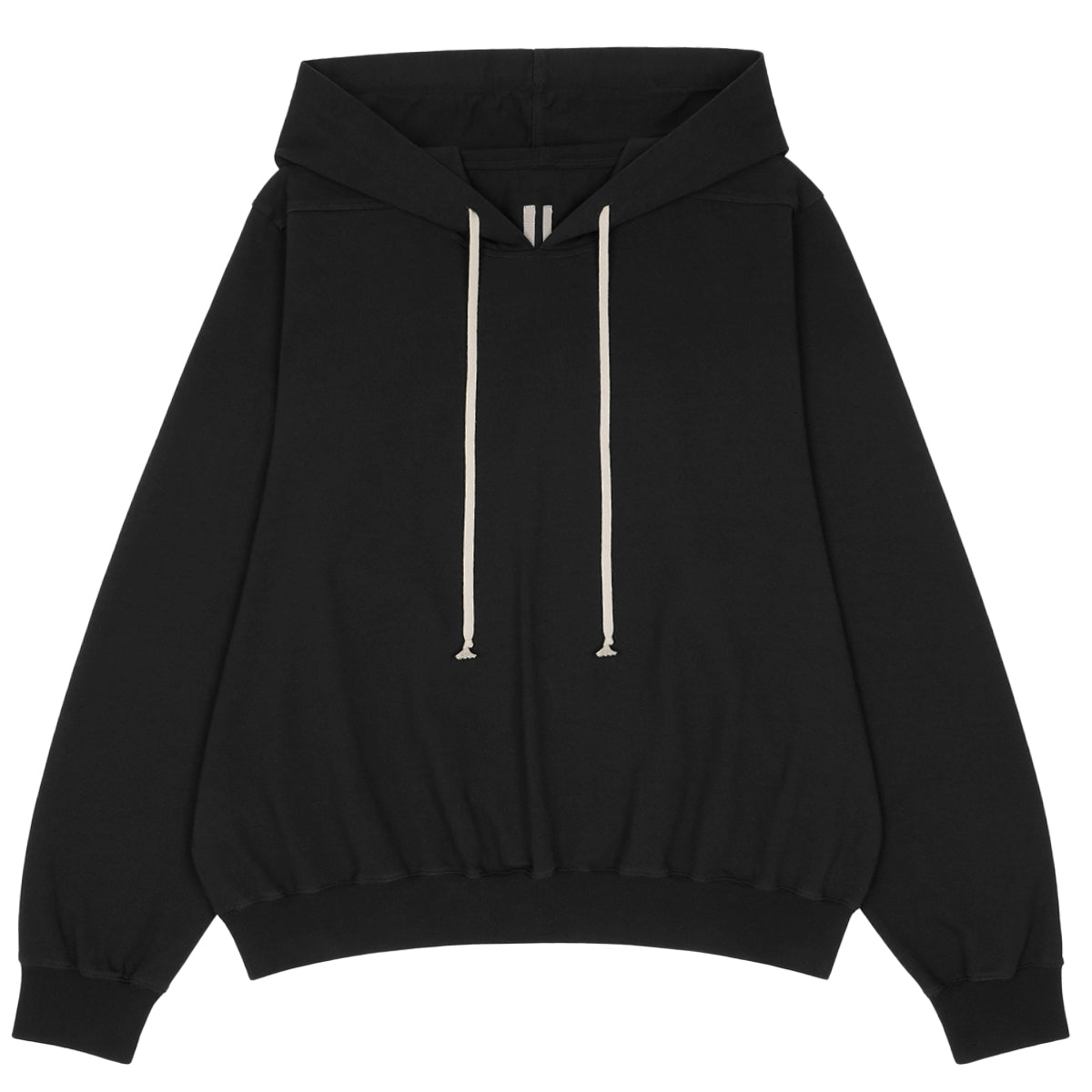 Rick Owens (リックオウエンス) - TEMPLE S/S 26 HOODIE BLACK/MILK