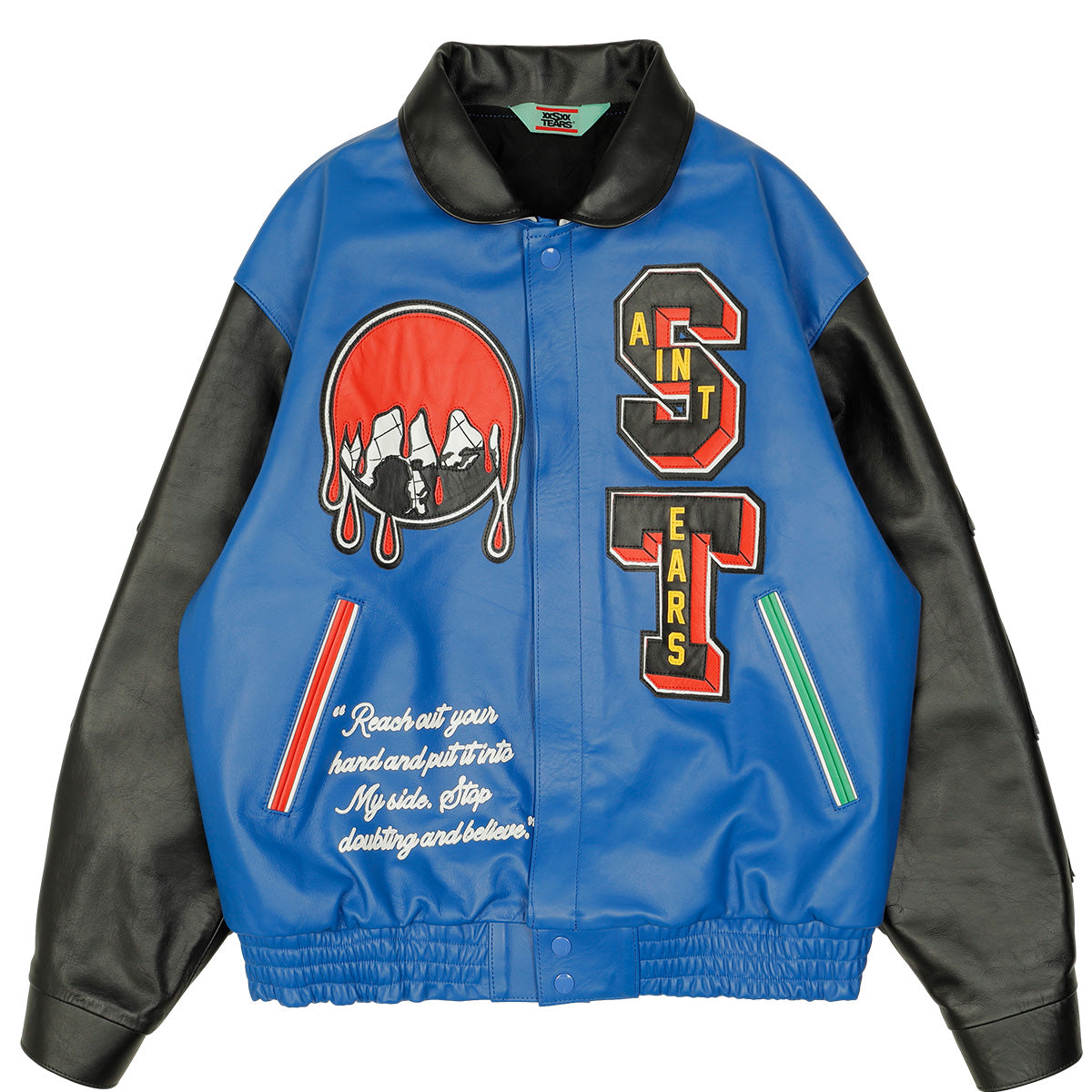 Saint Michael DENIM TEARS Varsity Jacket クリスマスツリー特価