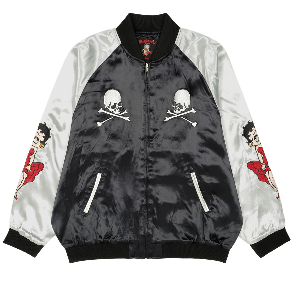 MASTERMIND WORLD×BETTY BOOP スーベニアジャケット MASTERMIND WORLD(マスターマインド・ワールド) - MASTERMIND WORLD