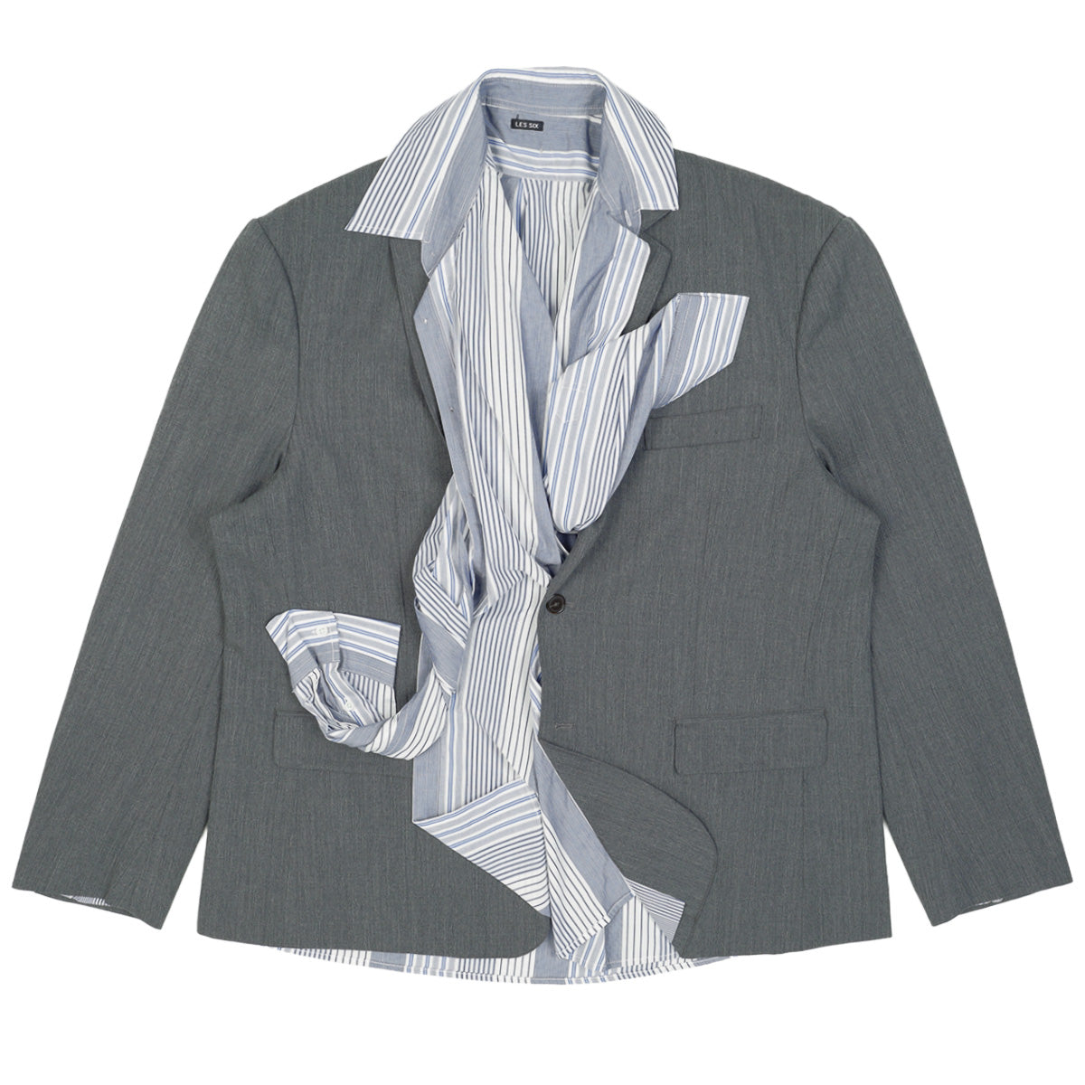 les six ジレ Les Six - LES SIX エコファー ジレ ベスト の通販 by metm