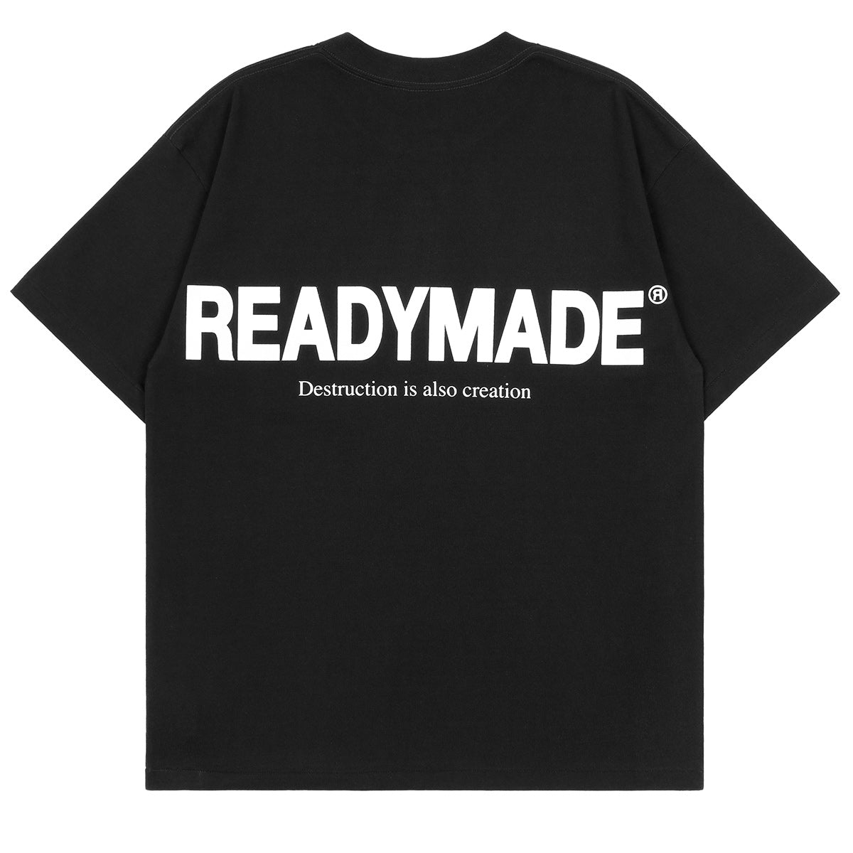 READYMADE (レディメイド) - SMILE S/S T-SHIRT BLACK Tシャツ
