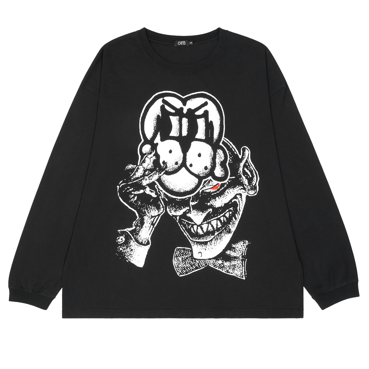 CHITO INTERNATIONAL (チト インターナショナル) - MASK L/S TEE CHITO INTERNATIONAL (チト インターナショナル) - MASK L/S TEE
