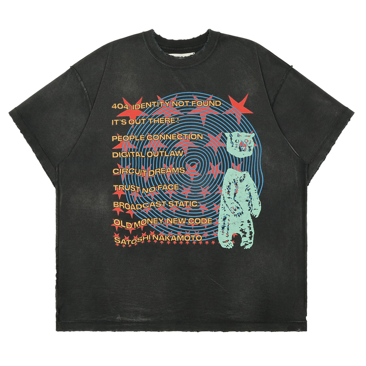 SATOSHI NAKAMOTO (サトシナカモト) - OVERDRIVE TEE Tシャツ | cherry