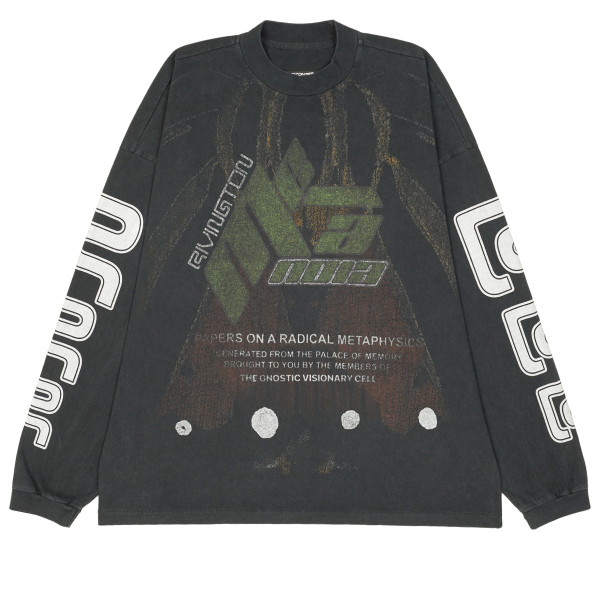 RRR123 - RIVINGTON roi rebis - METAMOTH 2 VINTAGE L/S TEE ロングT
