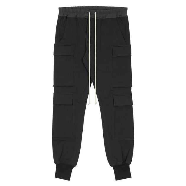 RICK OWENS Hollywood ドローストリングクロップドトラウザーズ