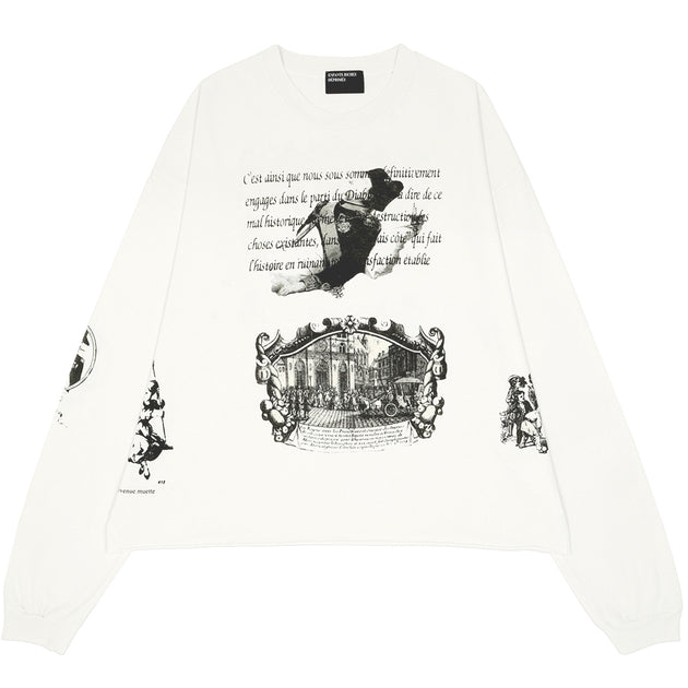 星喰 　Acid Black Cherry フード付きロングＴシャツ 星喰 Acid Black Cherry フード付きロングTシャツ 星喰 Acid Black