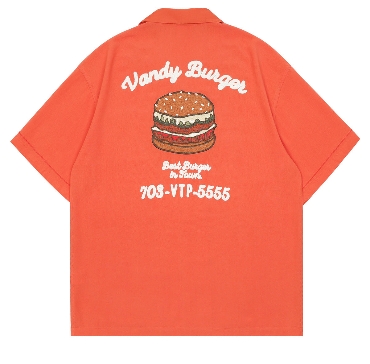 VANDY THE PINK - BOWLING EMBROIDERY SHIRT Shirt
