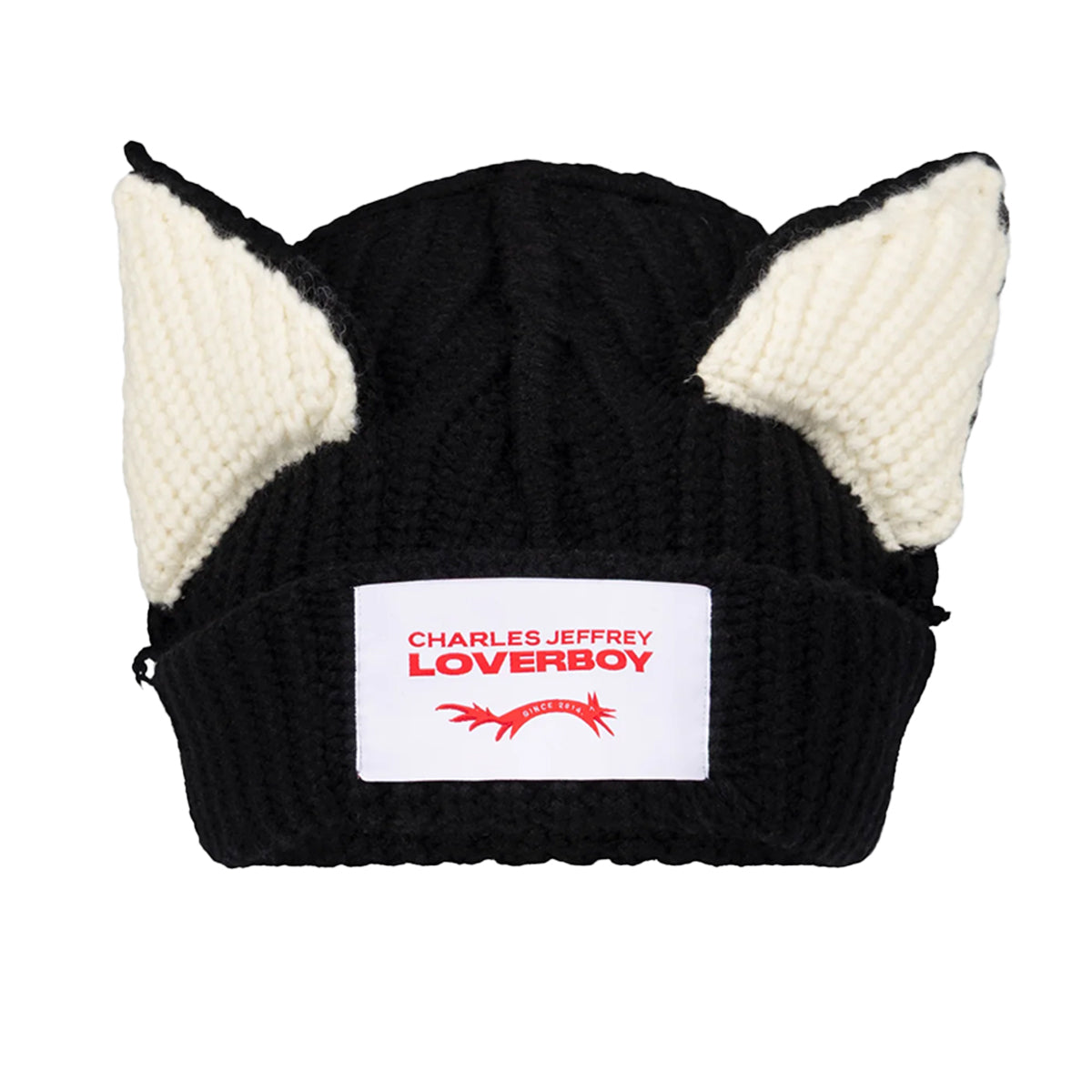 Charles Jeffrey LOVERBOY Chunky Ears　黒 CHARLES JEFFREY LOVERBOY (チャールズ・ジェフリー・ラバーボーイ