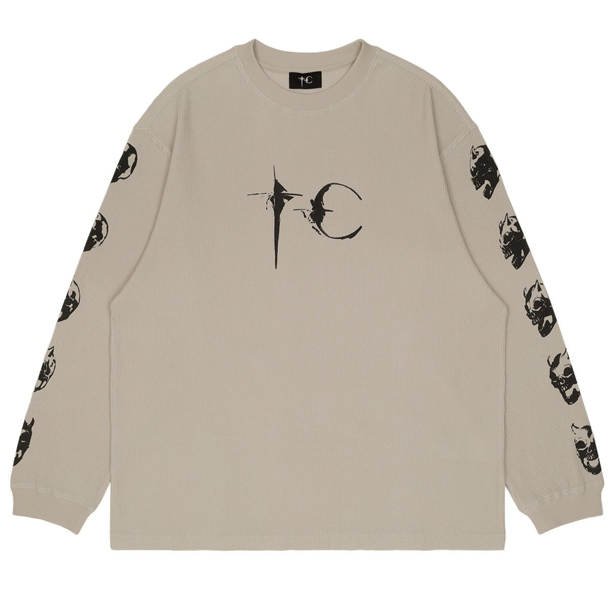 Thug Club (サグ クラブ) - ENDLESS LONG SLEEVE WHITE ロングTシャツ