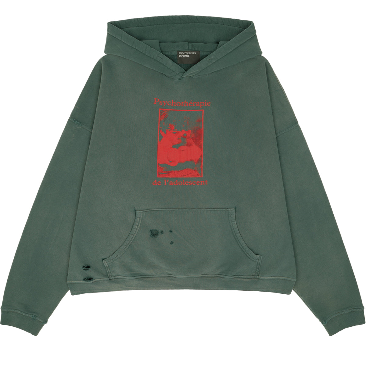 【確実正規品】enfants riches deprimes パーカー NIKI 着用 ENFANTS RICHES DÉPRIMÉS グレーパーカー - メルカリ