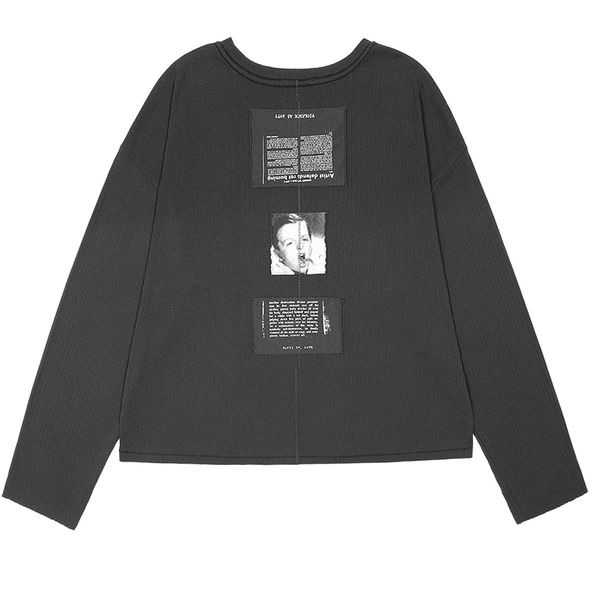 ENFANTS RICHES DEPRIMES - DEMON ASSEMBLAGE RIB LS T-SHIRT Long T