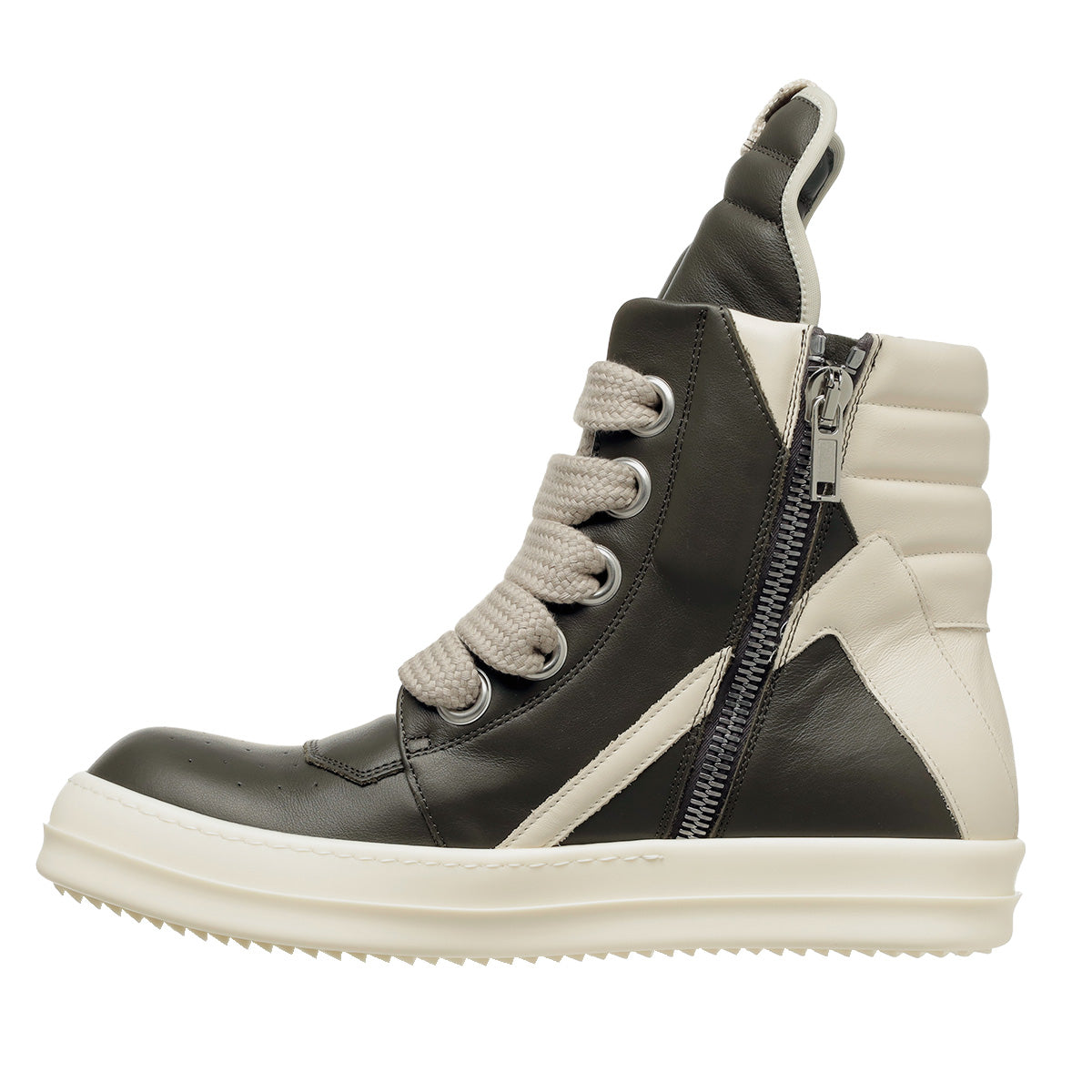 靴 Rick Owens Jumbolaced Geobasket high-top Rick Owens - JUMBOLACE GEOBASKET BOSCO high-top sneakers | cherry