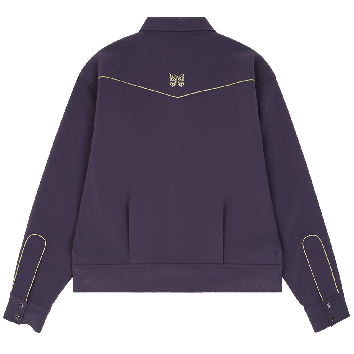 Needles (ニードルズ) - PIPING COWBOY JACKET PURPLE トラック