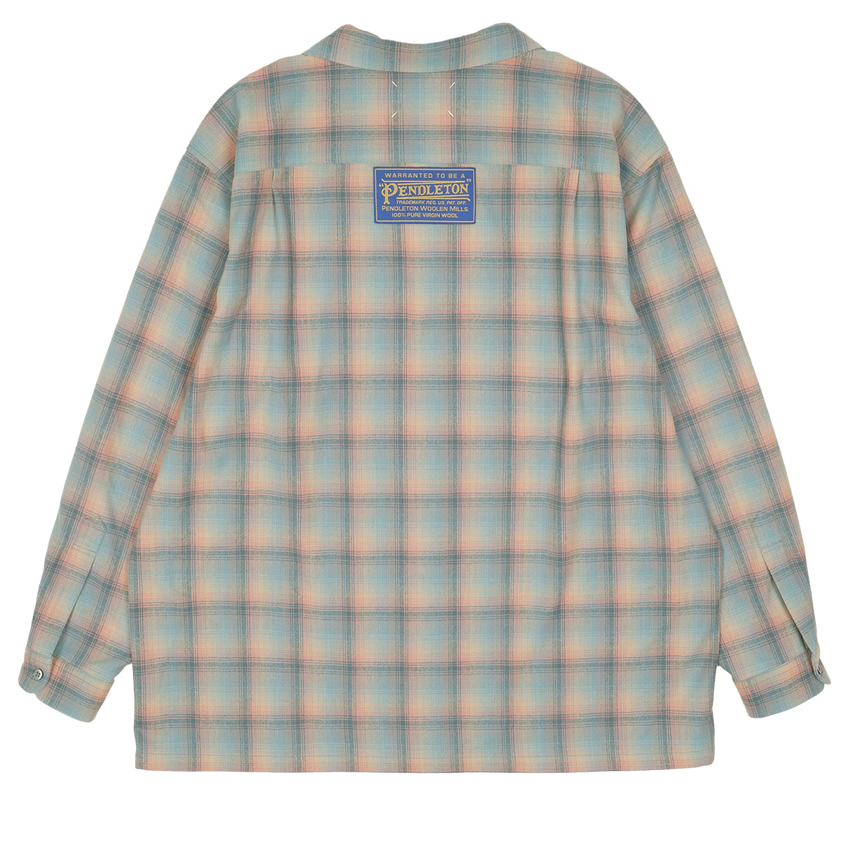 Maison Margiela (メゾンマルジェラ) - PENDLETON WOOL SHIRT PINK