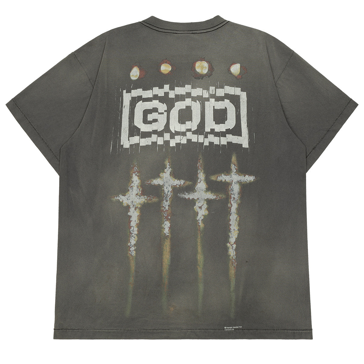 FORSOMEONE×©SAINT M×××××× SMC09 GOD TEE-