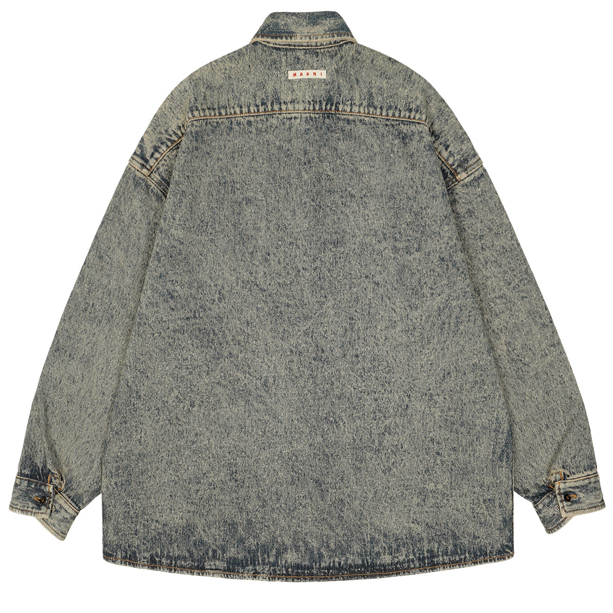 MARNI(マルニ) - MARBLE-DYED DENIM SHIRT シャツ | cherry オンライン