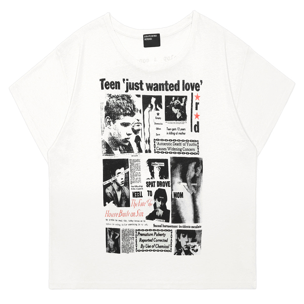 【確実正規品】enfants riches deprimes Tシャツ Enfants Riches Déprimés Classic Logo T-shirt | Black | FARFETCH