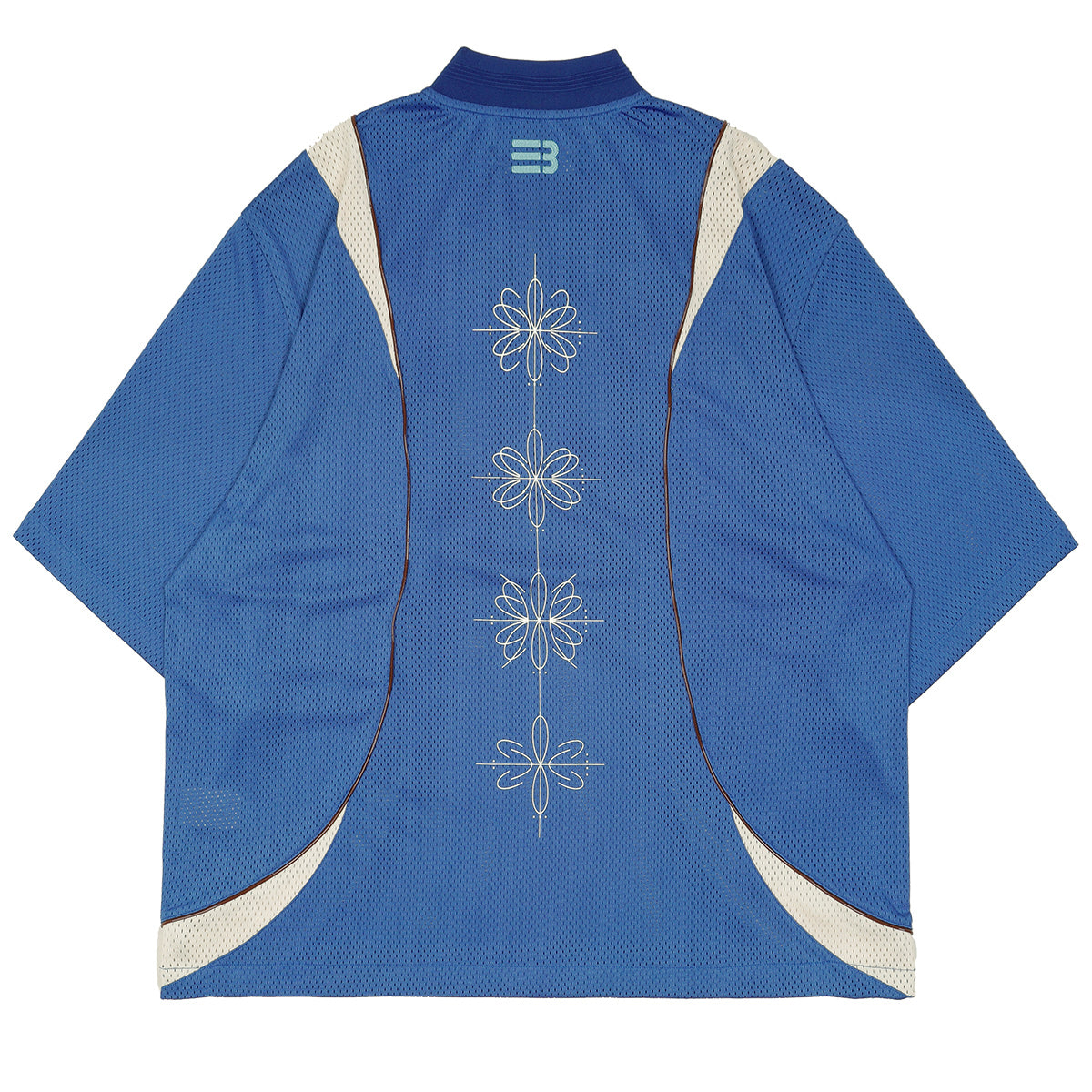NAMESAKE（ネイムセイク）- LEWIS PANELLED HALF-ZIP WARM UP JERSEY CYBER BLUE Tシャツ |  cherry オンライン公式通販サイト – cherry fukuoka