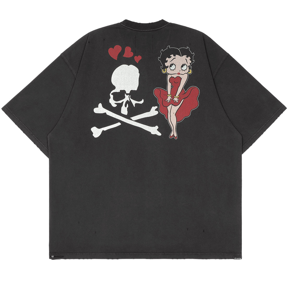 MASTERMIND WORLD - MASTERMIND WORLD × Betty Boop™ BOXY DAMAGED S/S
