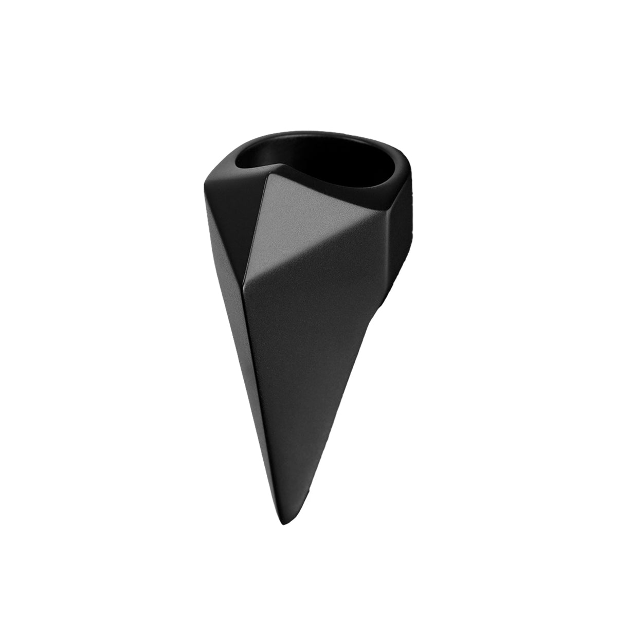 Rick Owens (リックオウエンス) - PYRAMID RING BLACK 指輪