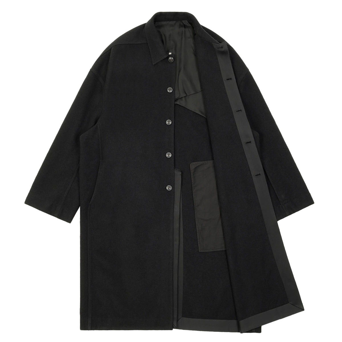 Rick Owens (リックオウエンス) - TOWER F/W 26 BUTTONED BRAD COAT