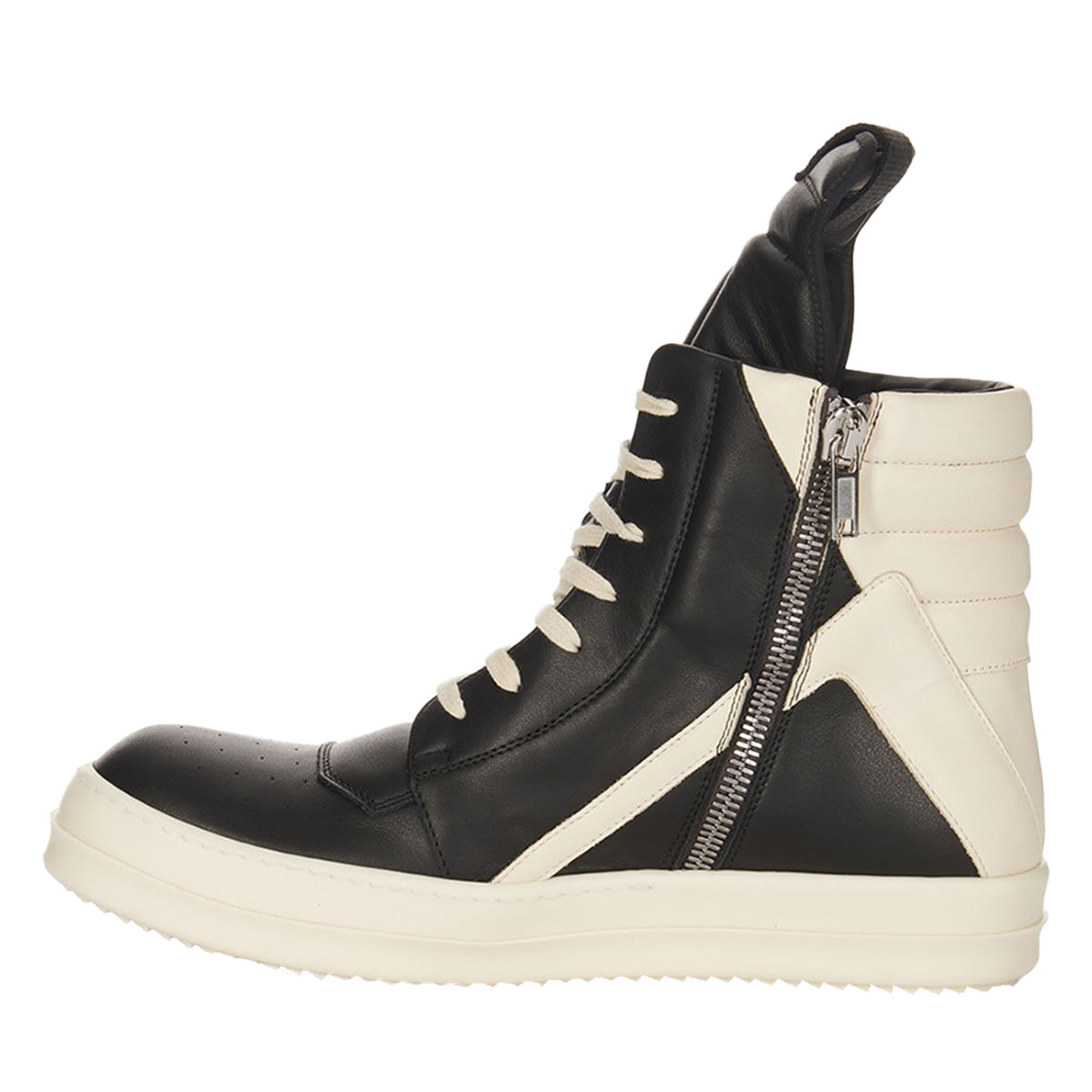 靴 Rick Owens GEOBASKET Rick Owens Geobasket Leather High-Top Sneakers | Saks Fifth Avenue