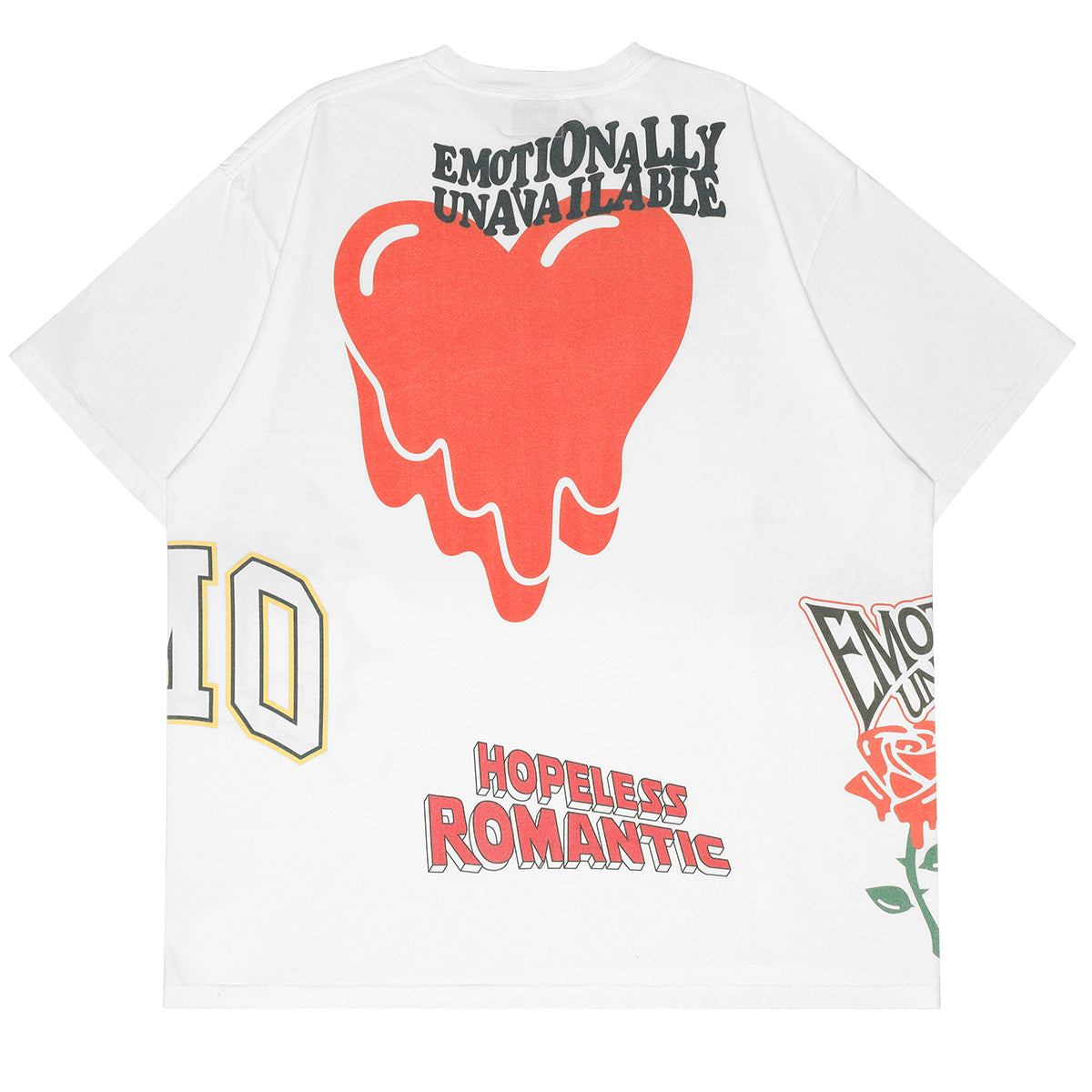 Emotionally Unavailable - LOGO TEE T-shirt/Long T-shirt | cherry